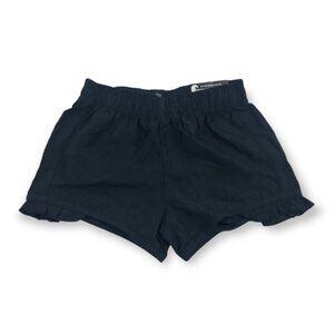 ORageous Girls Small Solid Black Boardshorts New with tags